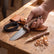 BeaverCraft Kid Junior Bushcraftkniv - kniv og slire