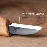 BeaverCraft C2 Treskjærerkniv - 40mm Blad - bladet