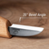 BeaverCraft C2 Treskjærerkniv - 40mm Blad - bladet