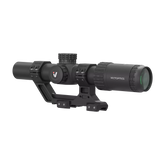 VictOptics S6 1-6x24 LPVO med AR-montasje - Sort - venstre side