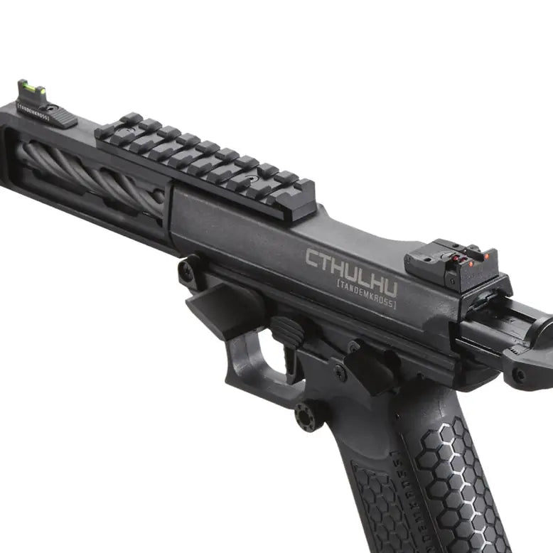 Tandemkross CTHULHU - Gassdrevet Softgun Pistol - Semi/Fullauto - Svart - Game-On.no