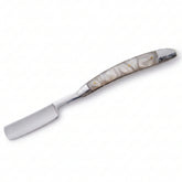 Wild Turkey Straight Razor Foldekniv - White Pearl