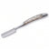 Wild Turkey Straight Razor Foldekniv - White Pearl
