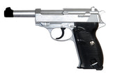 Galaxy G.21 P38 Fjærdrevet Softgunpistol - Sølv