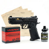 UX - 2011 Viper CO2 luftpistol – Komplett pakkesett 4.5mm BB