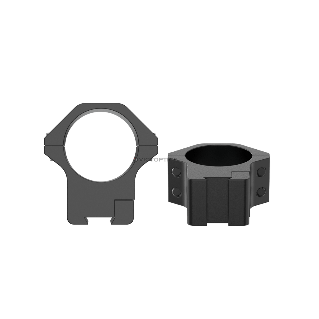 Victoptics - Montasjeringer - Ø30mm med 11mm Feste - Medium