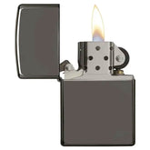 Zippo Lighter - Classic Black Ice