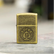 Zippo - Lucky 13 Motiv - Antique Brass Lighter