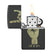 Zippo - Rock On Motiv - Black Crackle Lighter