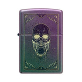 Zippo - Gassmaske Motiv - Iridescent Lighter