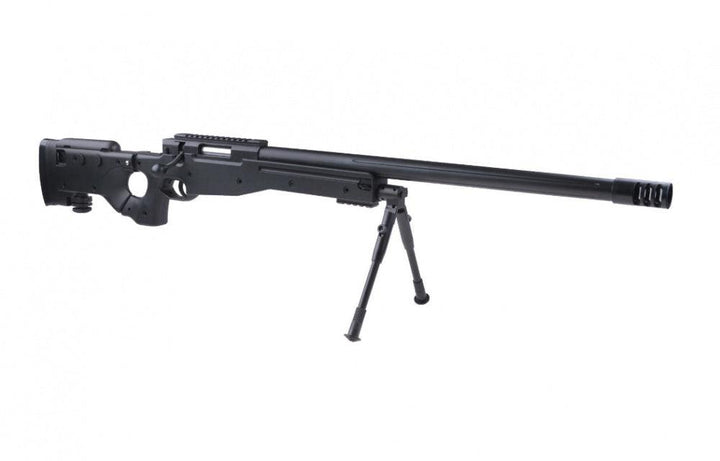 AGM - L96 AWP Fjærdrevet Softgun Sniper med Bipod - Svart - Game-On.no