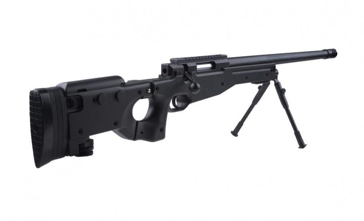 AGM - L96 AWP Fjærdrevet Softgun Sniper med Bipod - Svart - Game-On.no