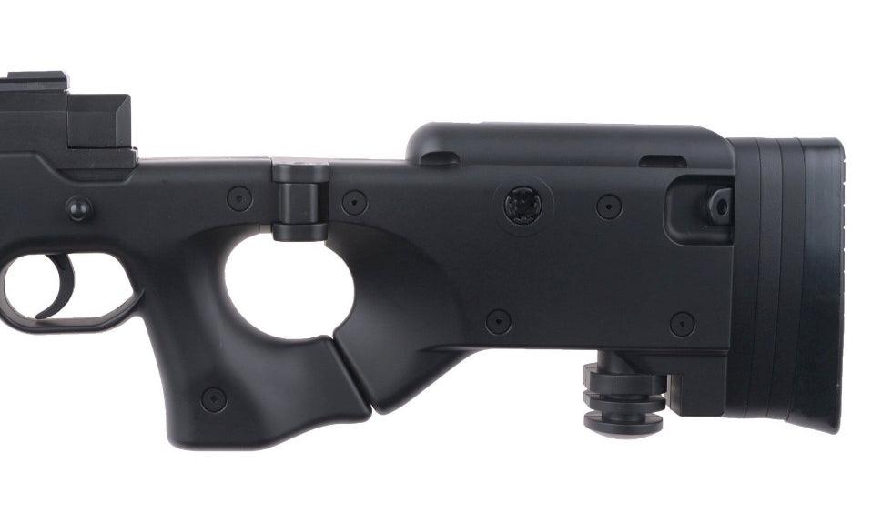 AGM - L96 AWP Fjærdrevet Softgun Sniper med Bipod - Svart - Game-On.no