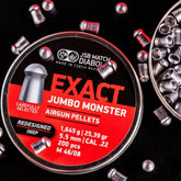 JSB Jumbo Exact Monster Redesigned Shallow - 5.52mm - 200stk