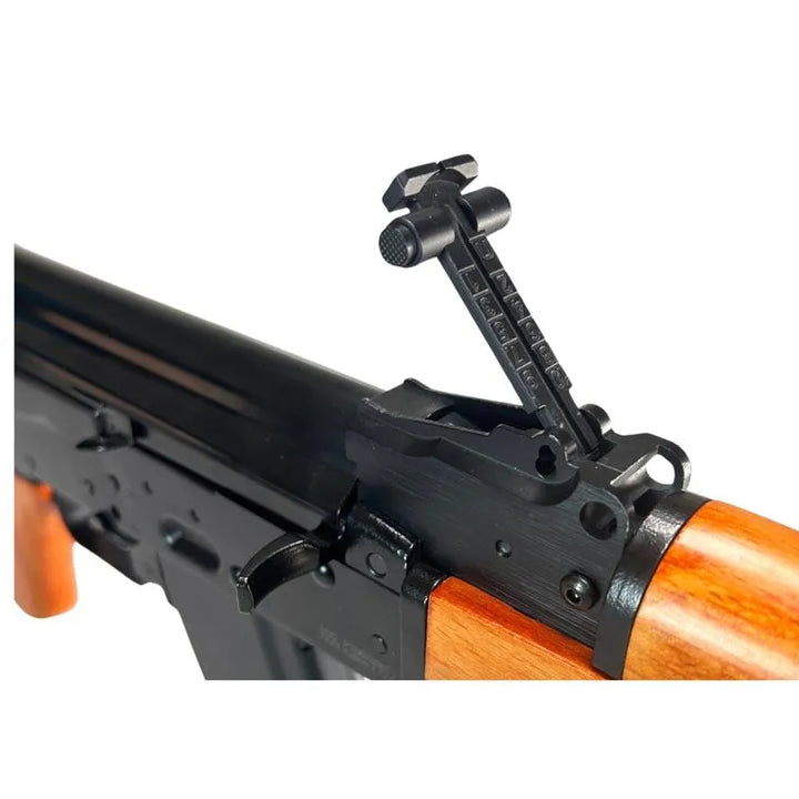 AKM/AK47 CO2 Drevet Luftgevær Full Metall og Tre - 4.5mm BB - Game-On.no