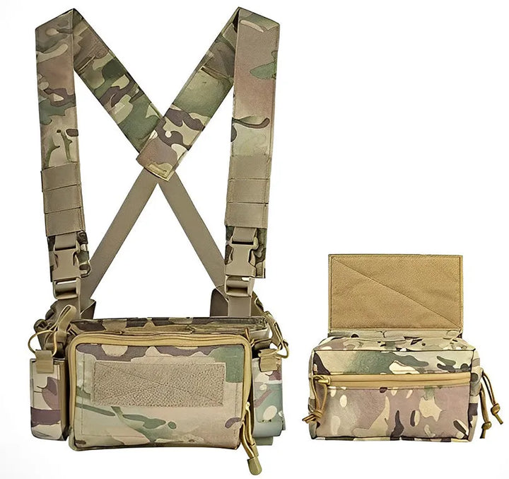 All-Purpose Taktisk Vest / Chest Rig -Multicam - Game-On.no