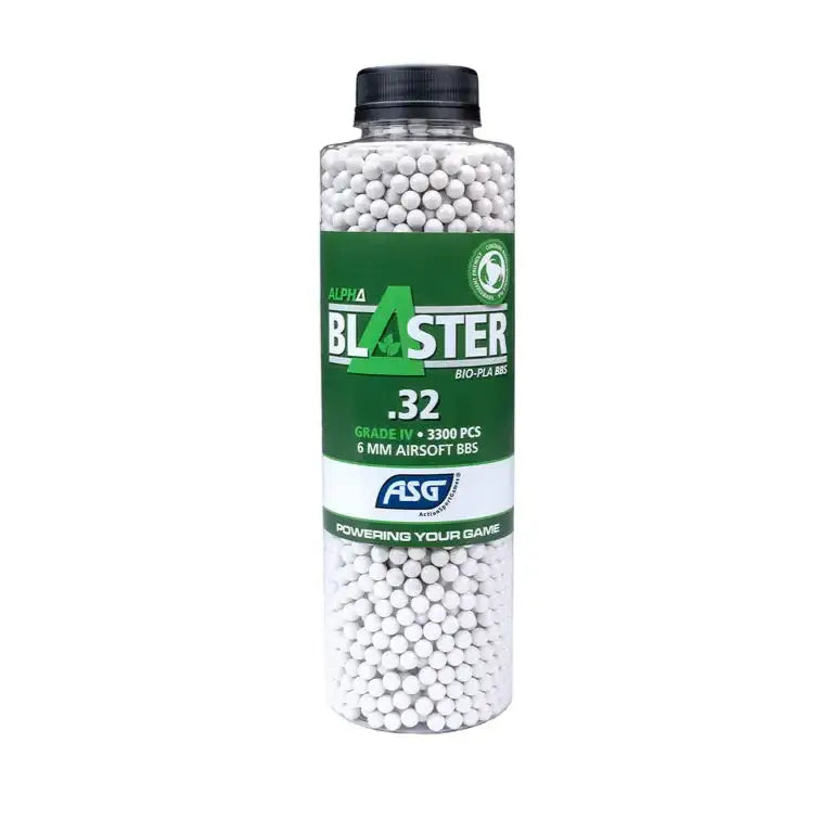 Alpha Blaster PLA Softgun Kuler - 0.32g - 3300stk - Game-On.no