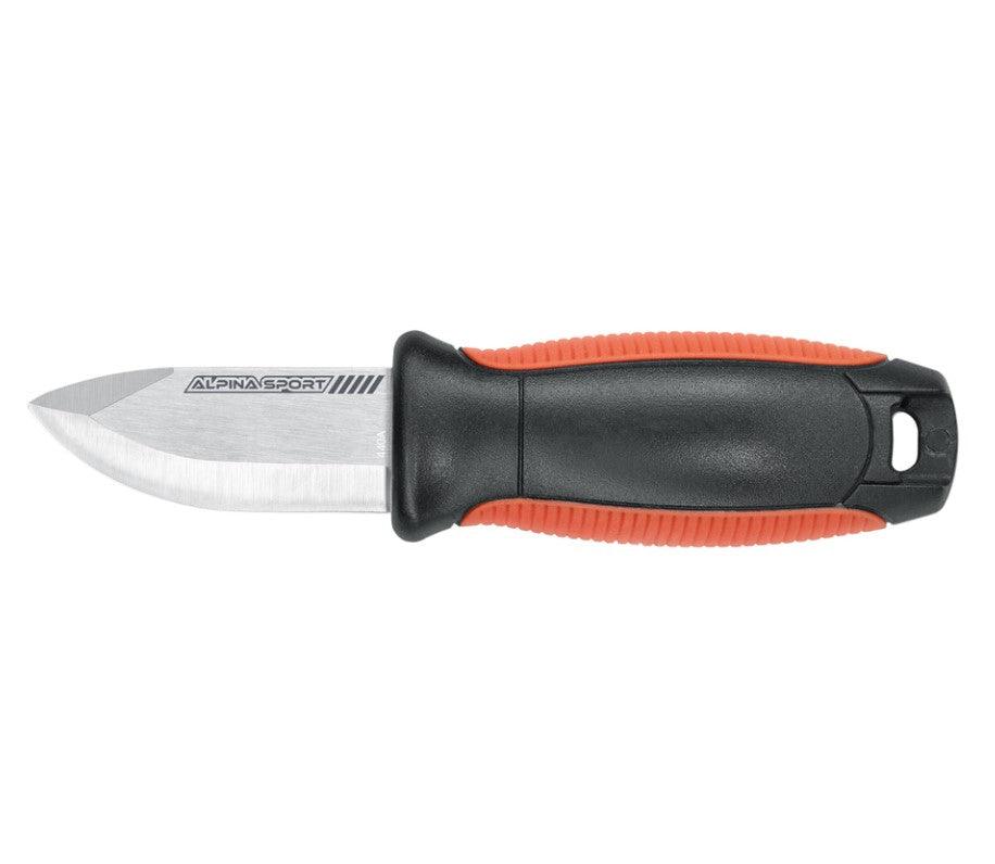 Alpina Sport - Little Ancho Kniv med Slire - Svart / Oransj - Game-On.no