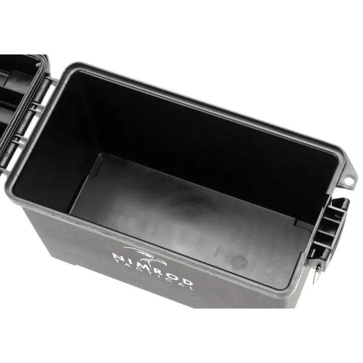 Ammo / Oppbevaringsboks med Mulighet for Låsing - Svart - Game-On.no