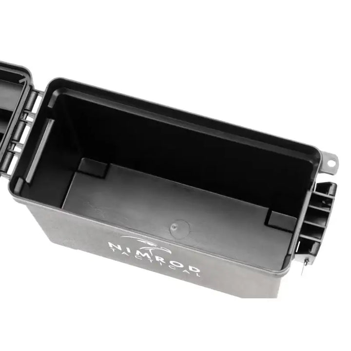 Ammo / Oppbevaringsboks med Mulighet for Låsing - Svart - Game-On.no