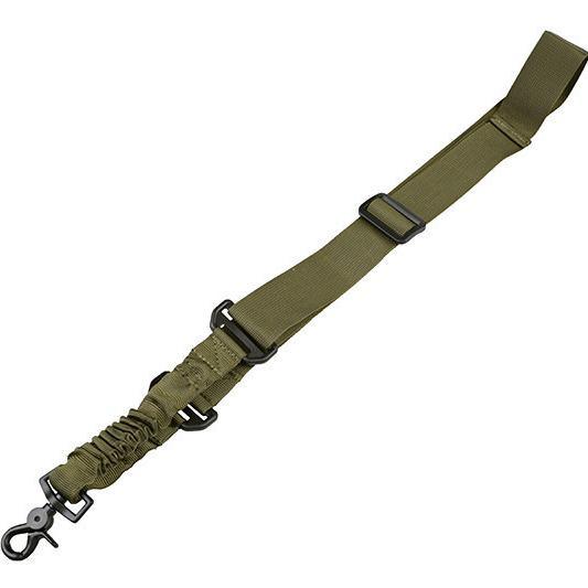 Amomax - Tactical Single Point Sling - Round Hook - Olive - Game-On.no