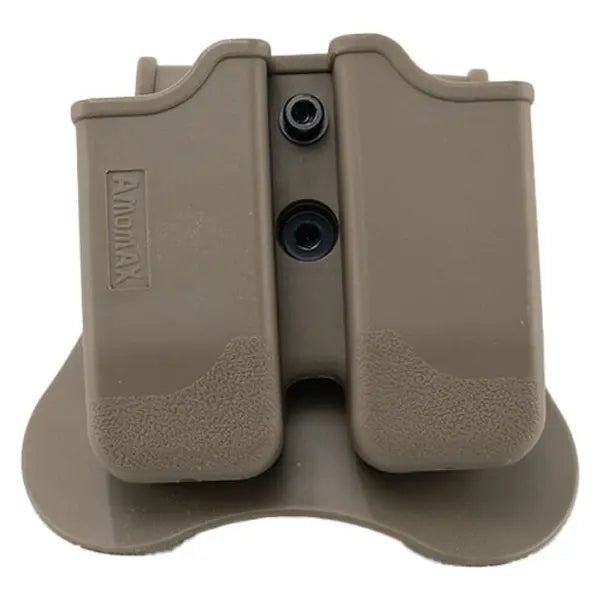 Amomax dobbel magasinlomme til M9, P226 og P-09, FDE