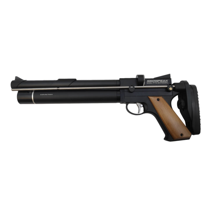Snowpeak - PP750 PCP Drevet Luftpistol med Kolbe - 4.5mm - Game-On.no