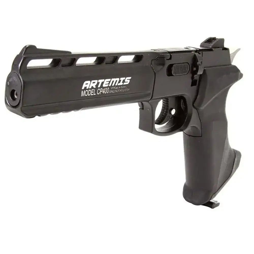 Artemis - CP400 Co2 Drevet Luftpistol - 4.5mm - Svart - Game-On.no
