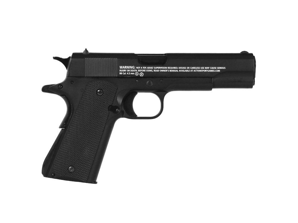 ASG - 1911 US Combat Luftpistol med Blowback - 4.5mm BB - Game-On.no