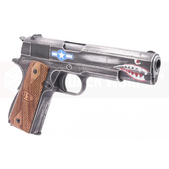 AW Custom - 1911 Squadron Softgun Pistol med Blowback - Game-On.no