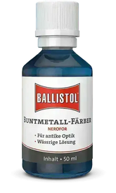 Ballistol Nerofor - Fargestoff Antikk Messing - 50ml - Game-On.no