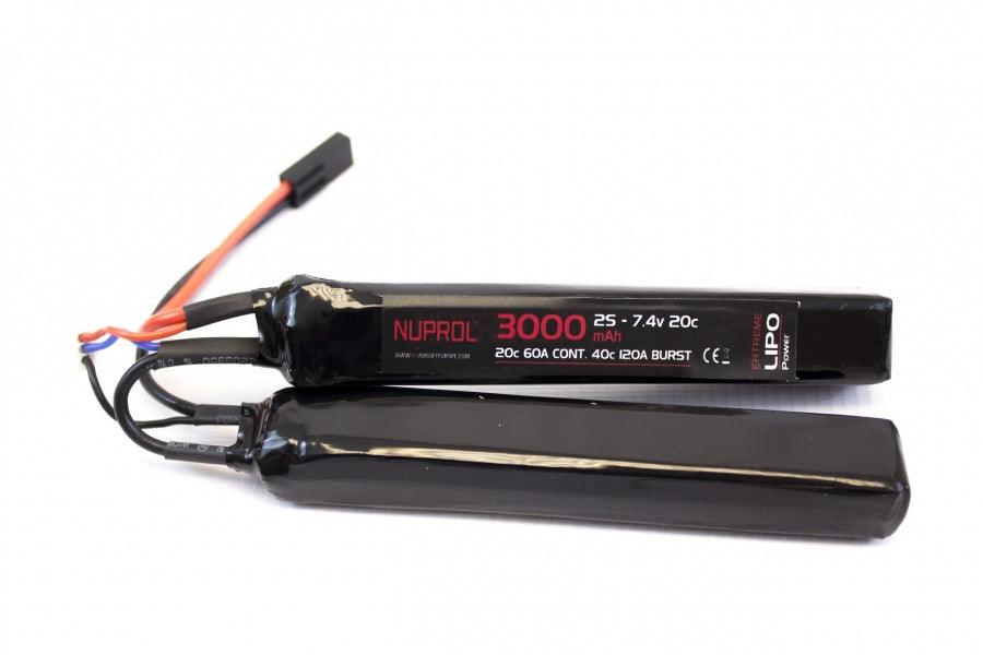 Batteri Li-Po 7.4V - 3000mAh - Cranestock - Game-On.no