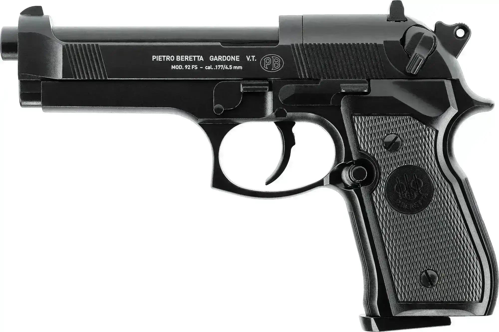 Beretta 92FS Black Luftpistol - 4.5mm – Game-On.no