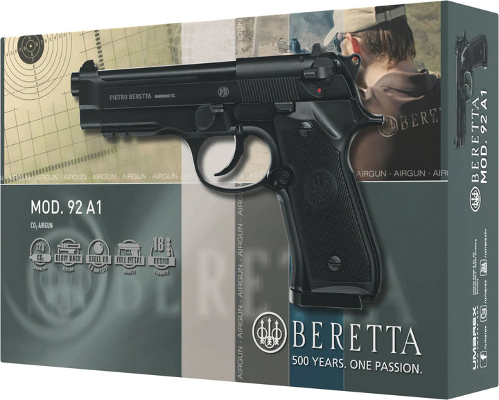 Beretta M92A1 Blowback - 4.5mm BB - Game-On.no