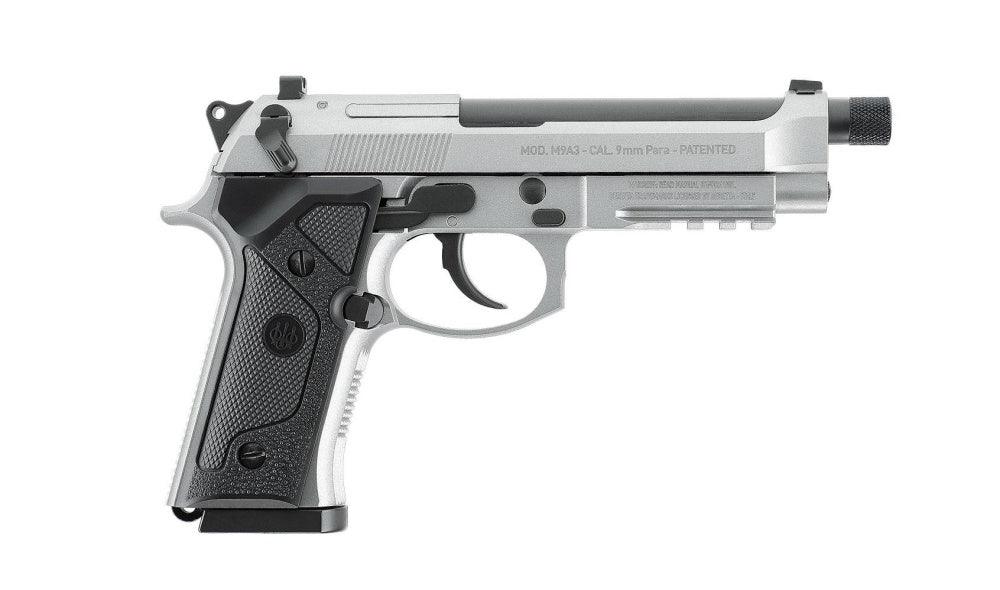 Beretta M9A3 FM INOX - Co2 drevet Softgun Pistol med Blowback - Game-On.no