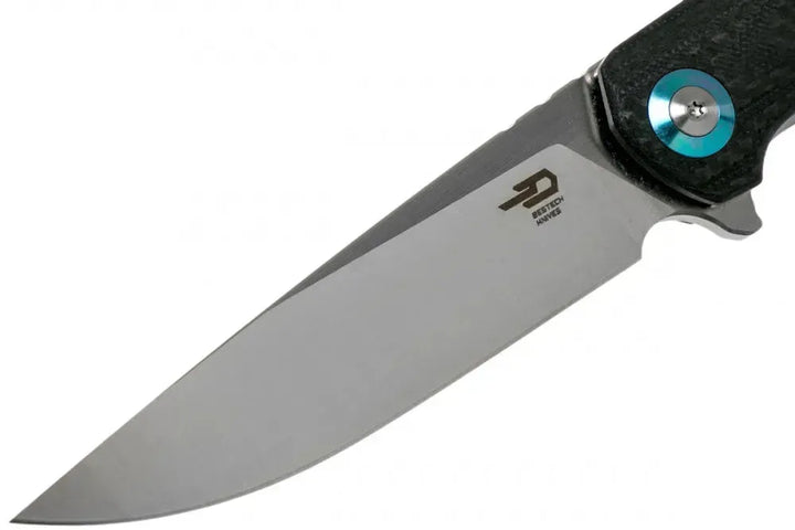 Bestech - Ascot Foldekniv - Svart G10 - Game-On.no