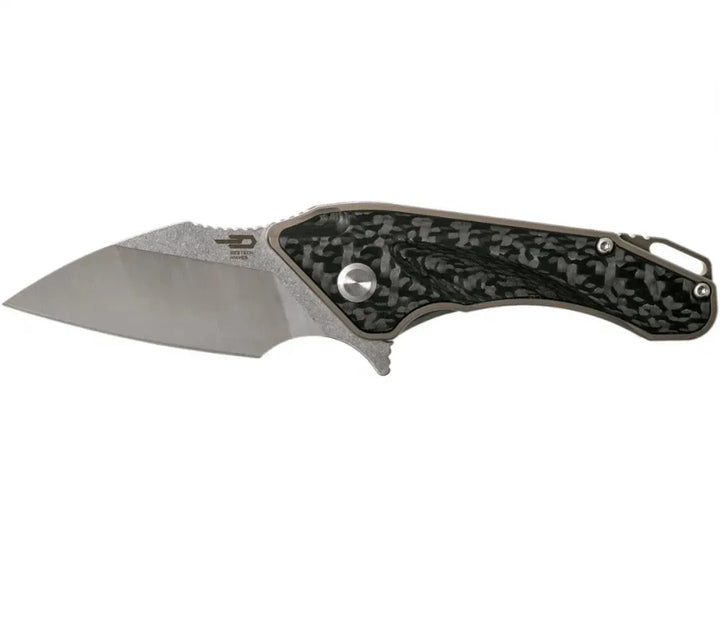 Bestech - Goblin S35VN Foldekniv - Svart Karbonfiber - Game-On.no