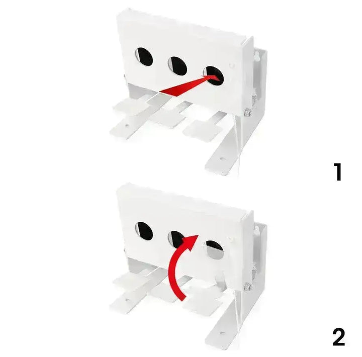 Biathlon/Skiskytter Selvanviser Luftvåpen Blink med 3stk Skiver - Game-On.no