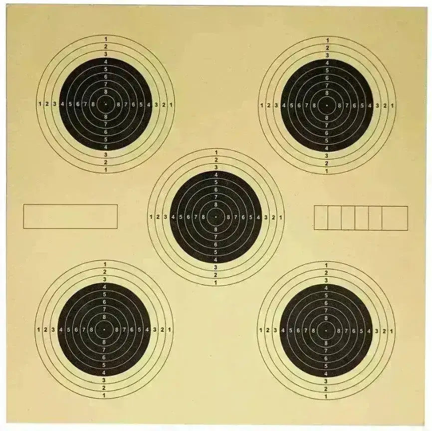 Blinker 14x14cm - 5stk skyteskiver - 1stk - Game-On.no