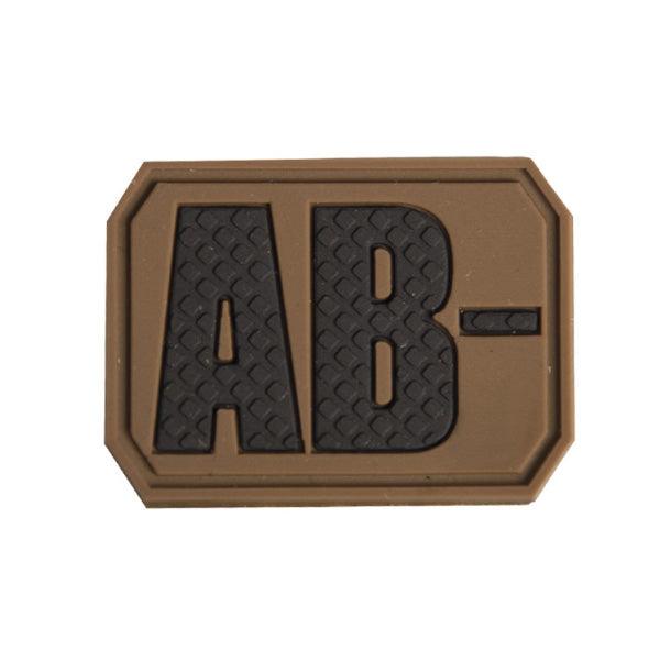 Blodtype 3D Patch - Olive - AB- - Game-On.no