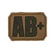 Blodtype 3D Patch - Tan - AB+ - Game-On.no