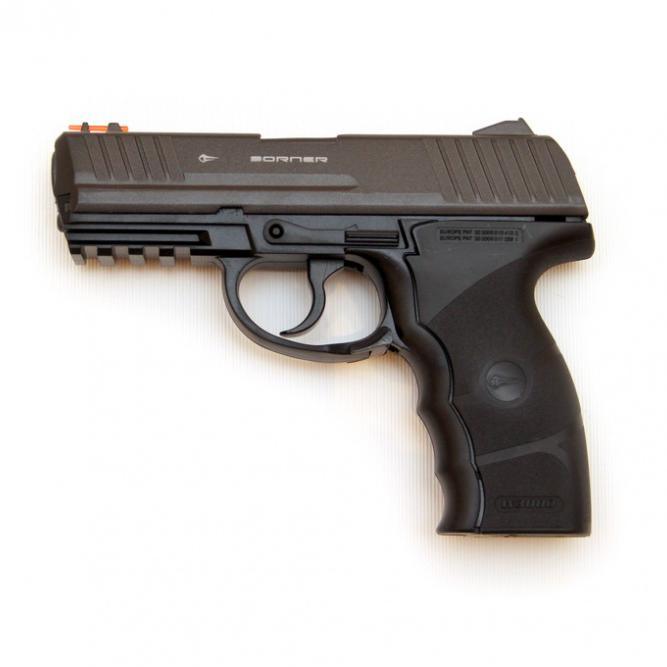 Borner - M9-A1 (W3000) CO2 Drevet Luftpistol - 4.5mm BB - Game-On.no