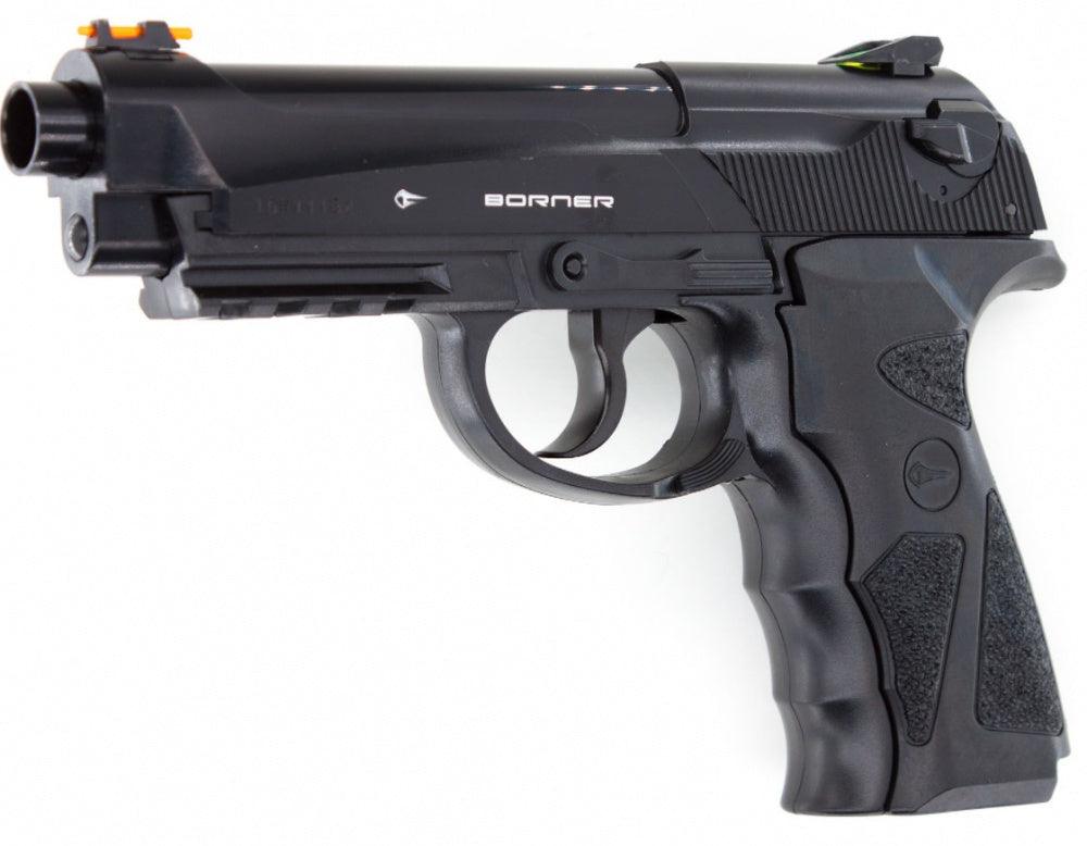 Borner - M9 Sport 306 CO2 Drevet Luftpistol - 4.5mm BB - Game-On.no