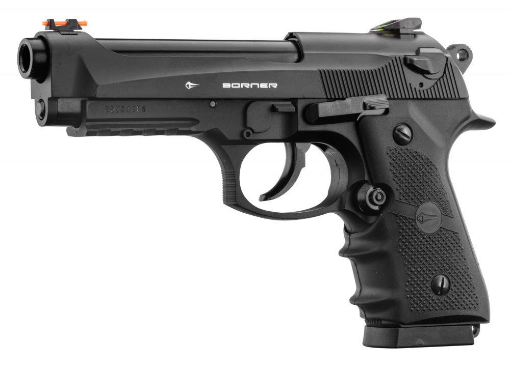 Borner - M9 Sport 331 CO2 Drevet Luftpistol - 4.5mm BB - Game-On.no