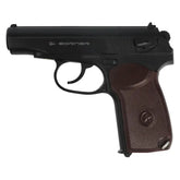 Borner Makarov PM1 CO2 luftpistol 4.5mm BB, fra siden
