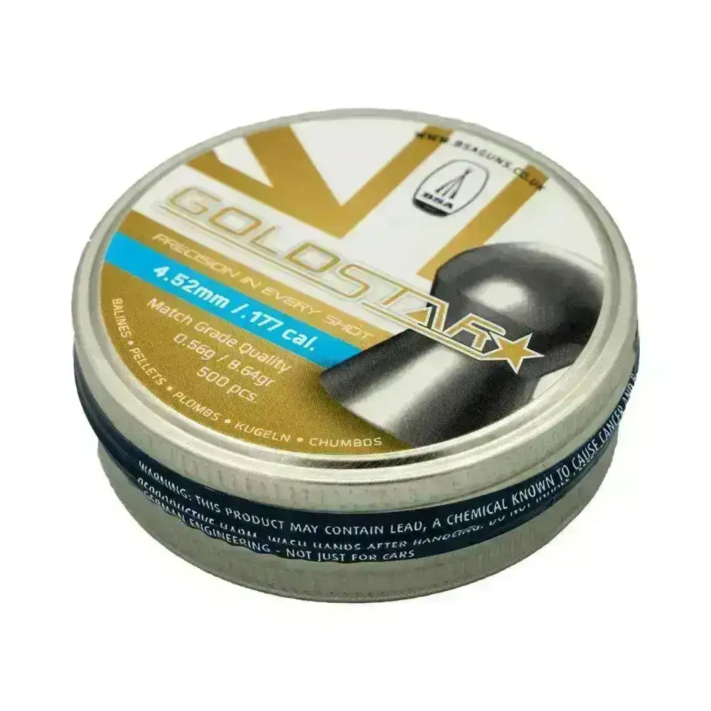 BSA - Goldstar 4.52mm Pellets til Luftvåpen - 500stk - Game-On.no