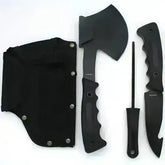 Camping Sett med Øks, Kniv og Knivsliper - Game-On.no