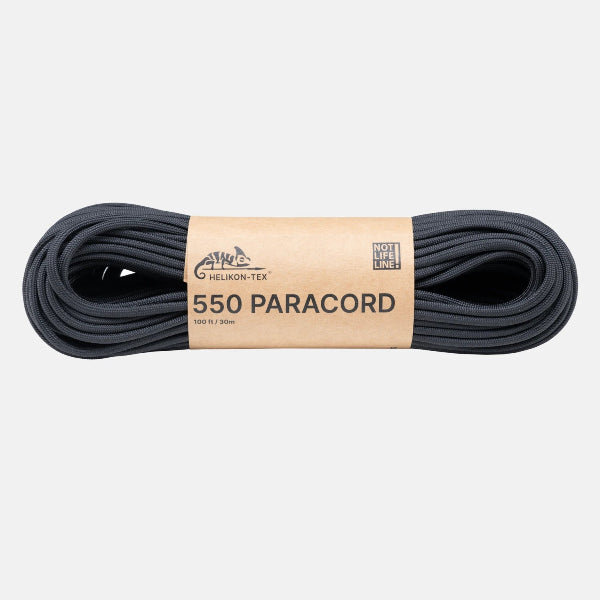 Helikon-Tex 550 Paracord 30m i sort