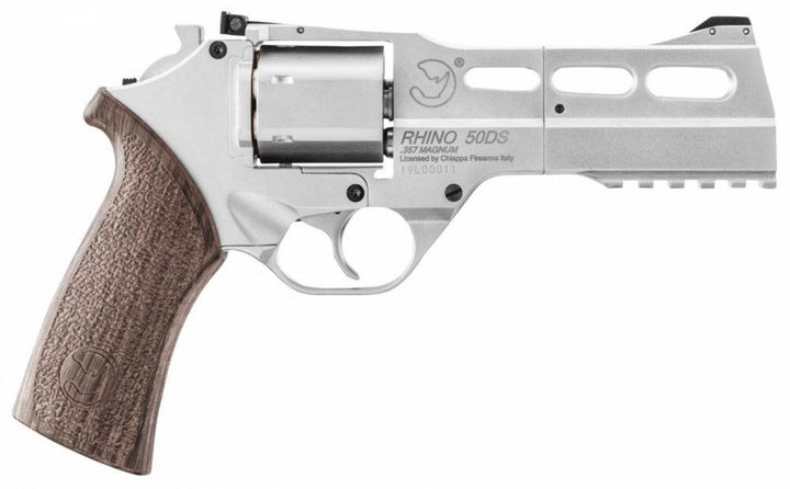 Chiappa - Rhino 50DS Luftpistol Co2 Drevet 4.5mm Revolver - Nikk - Game-On.no