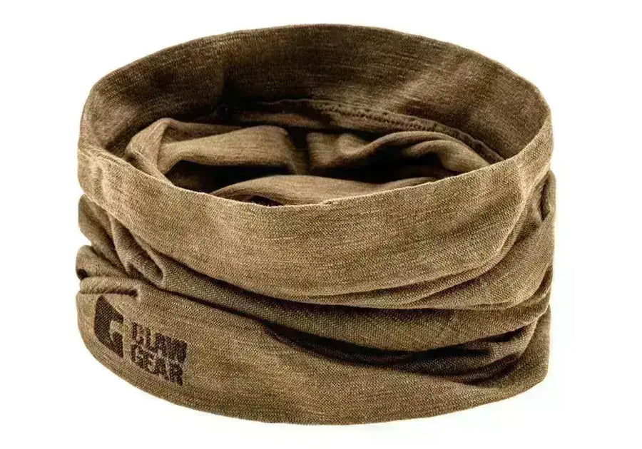 Clawgear - Merinoull hals - Stonegrey Olive - Game-On.no